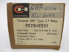 CUTLER HAMMER 9575H2251 115/120VAC NSMP