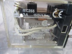 OMRON MY4 24VAC RELAY 24VAC LOT OF 2 NSNP