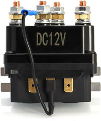 Solenoid Relay, 12V 250A Winch Relay Solenoid Replacement Contactor for 3000-500