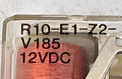New Siemens Potter & Brumfield R10-E1Z2-V185 Relay 8-Pin R10-E1-Z2-V185 12VDC