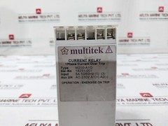 Multitek M200-A1O Current Relay 1-Phase Current Over Trip 230V AC 5A