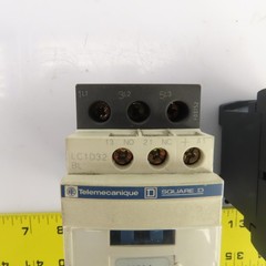 Telemecanique LC1D32 600V Contactor 24V DC Coil Lot Of 2