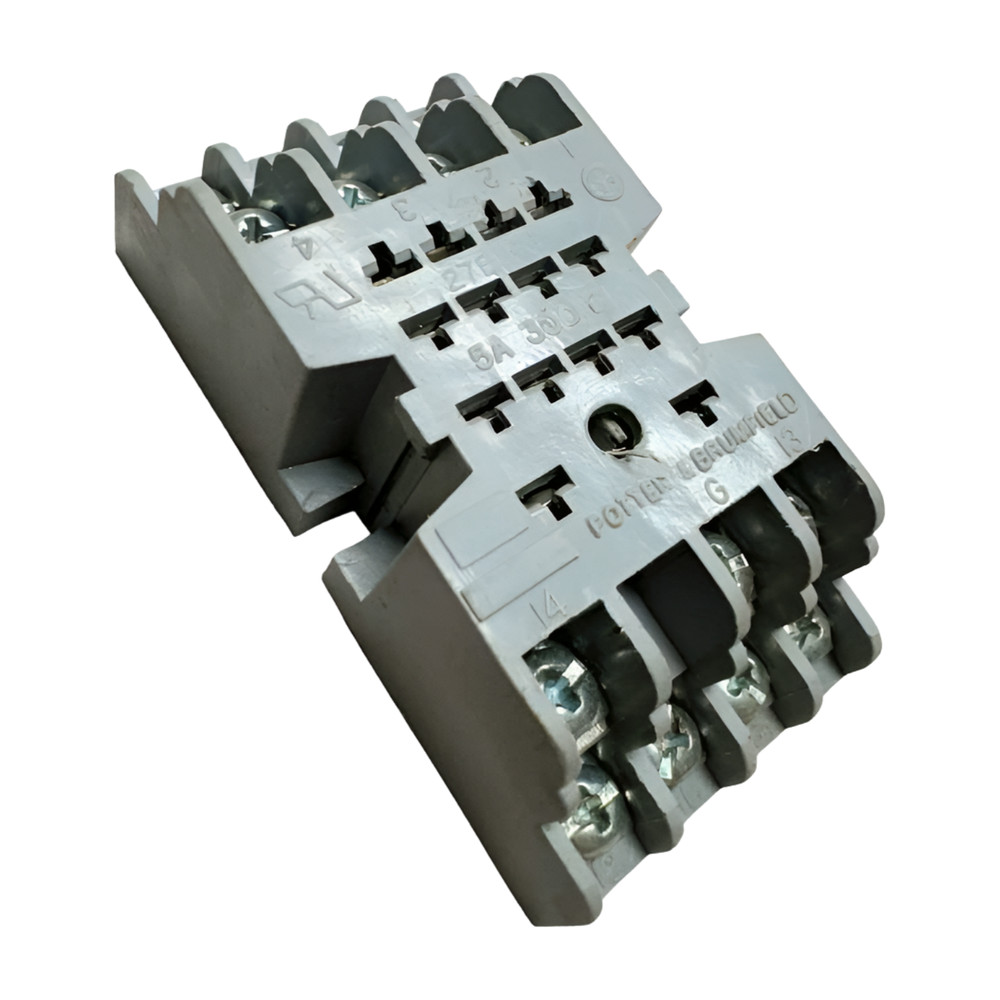 Potter & Brumfield 27E166 Relay Socket Base, 5A, 300V **Free Shipping**