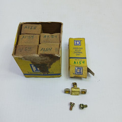 Lot Of 6 A1.54 SQUARE D OVERLOAD RELAY THERMAL UNIT/HEATER ELEMENT