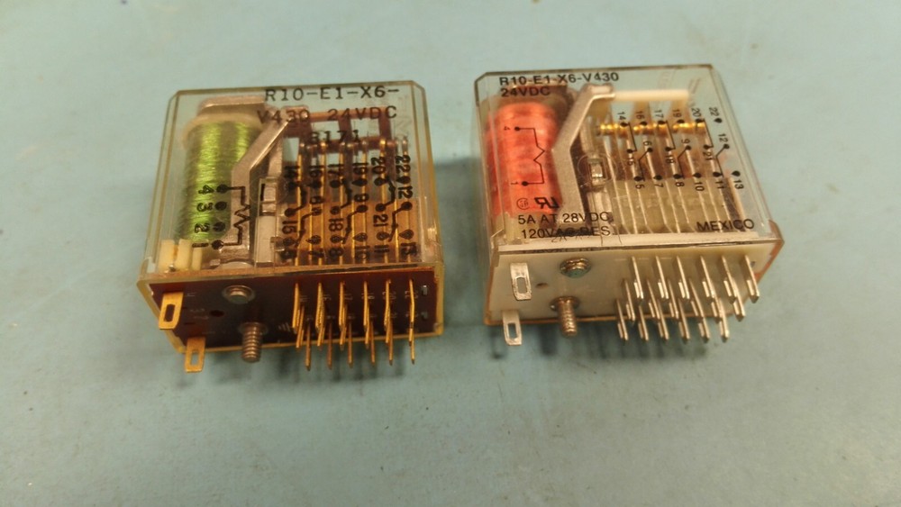( 1PC ) R10-E1-X60-V430 RELAY Potter & Brumfield 24VDC COIL *** USA SELLER ***