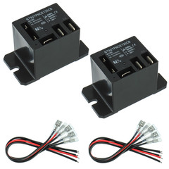 NT90-AC120V-10X Power Relay AC 120V Coil 120 VAC 30A 40A SPDT(1NO 1NC) with Flan