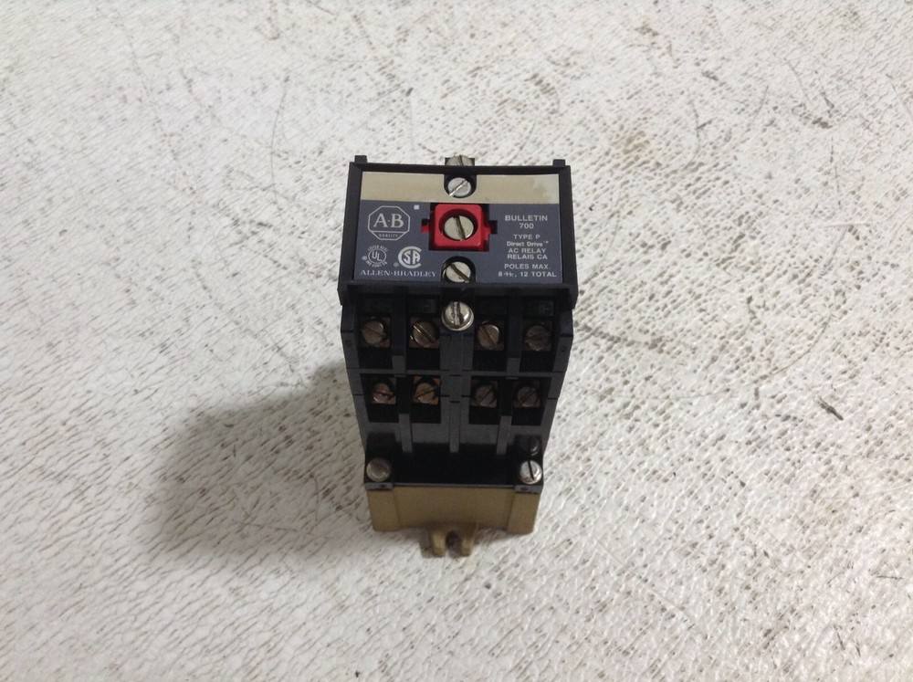 Allen Bradley 700-P800A1 110/115-120 VAC Coil Relay 700P800A1 Type P Ser A