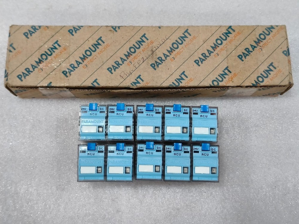 PARAMOUNT P14-FPZI POWER RELAY 24V DC/AC 7A 14PIN PACK OF 10 PCS FAST SHIPPING
