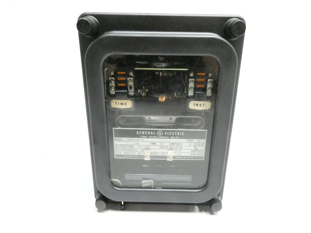 General Electric Ge 0257A1322G1 Iac Time Overcurrent Relay 2-6a