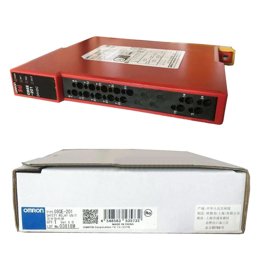 Omron G9SE-201 G9SE201 G9SE 201 DC24V Safety Relay Unit