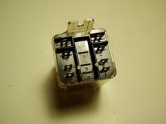 Potter & Brumfield KUP11D51 2-pole double throw relay 24 vdc coil bracket mount