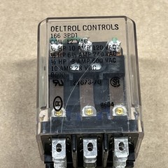DELTROL CONTROLS 21673-70, 295254 12VAC COIL 10AMP 11-PIN