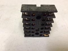 CUTLER HAMMER/DUNCO 27390B RELAY SOCKET 12 PIN, FREE SHIPPING