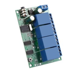 Professional 4 Channel DTMF Relays Module for Remote Device/Systems Operates