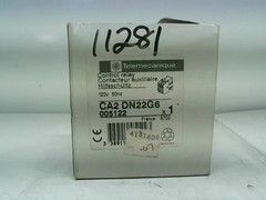 Telemecanique CA2-DN22G6 Relay 600V AC, 10A, Control Relay-New In Box