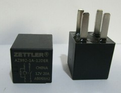 Lot of 2 New Zettler Power Signal Relays 12V 20A AZ992-1A-12DER AB0109A2