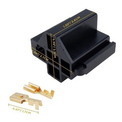 5 Pin Relay Connector – 12V Socket, 30Amp/40Amp, 6.3Mm Truck Vehicle Relay, 5 Pa