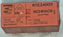 5(LOT) RTE24005 5VDC 8A New 8 Pin Relay DC5V FREE SHIPPNIG !
