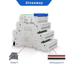LED Indicator 12V Relay with Socket Base Load Max 6A