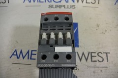 ABB AF26-30-00-13 Contactor with EF19-6.3 Relay 100-250V50/60Hz-DC