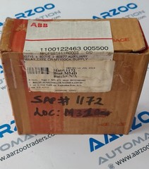 ABB 1VCF681411R0003 AUXILIARY RELAY TYPE CR-M110DC4 1SVR 405 613 R8000 WITH BASE