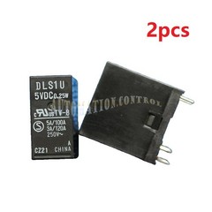 2pcs DLS1U 5VDC 0.25W 5V Relay 4pin 5A 3A