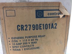 GE Control CR2790E101A2 General Purpose Relay 115V/10A 300V NEMA 1