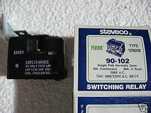 Steveco 90-102 Relay New In Box
