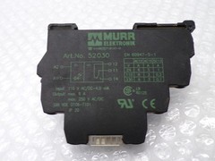 MURR ELEKTRONIK 52030 RELAY MODULE UNMP