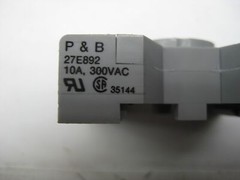 POTTER & BRUMFIELD 27E892 RELAY BASE LOT OF 2 NSNP