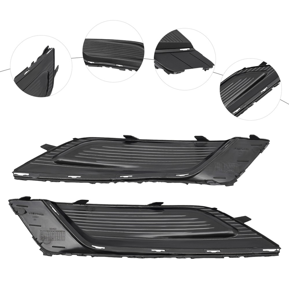 2017-2018 Ford Fusion Fog Light Covers, Durable ABS, Easy Installation