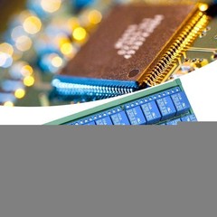 16 channel power supply for relay for ModbusR4D3B16R with DIN rail box
