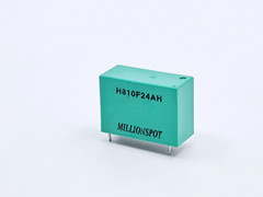 H810F24AH MILLIONSPOT Power Relay 24VDC SPST 1FormA 12A/10A 250VAC/30VDC 4-Pin