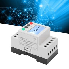 Over Under Voltage Protector Reliable 3 Phase Relay For Elevators Premium