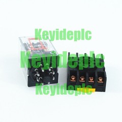1PC MK2P-I ACI AC 110V Coil 8 Pins Power Relay With PF083A Socket Base #ke