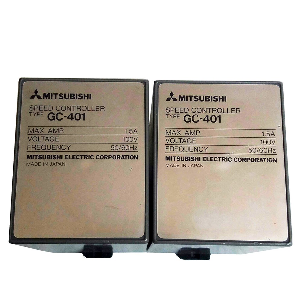 2PCS Mitsubishi GC-401 100V Speed Control Relay 1.5A 50/60Hz