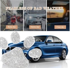 2 PCS Rhinestone Paw Print Car Stickers, 1.77″x1.38″ Self-Adh Color: Paw Print