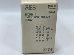 ABB RXMB-1 1MRK000803-AH AUXILIARY RELAY 48V