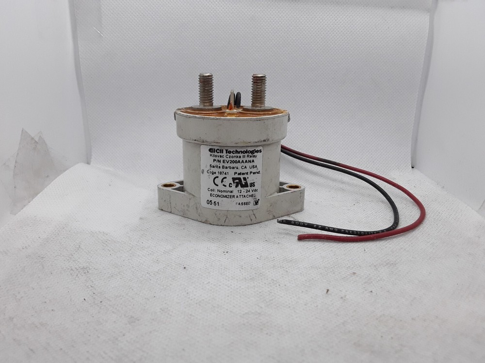 CII Tech. Kilovac CzonkaIII Relay, EV200AAANA, Nominal Coil 12-24VDC