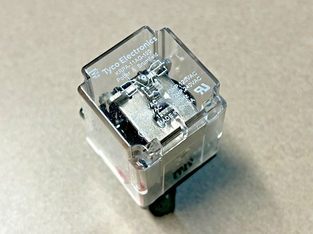 Tyco Electronics – KRPA-11AG-120 – Relay – (USED – PRE-OWNED)