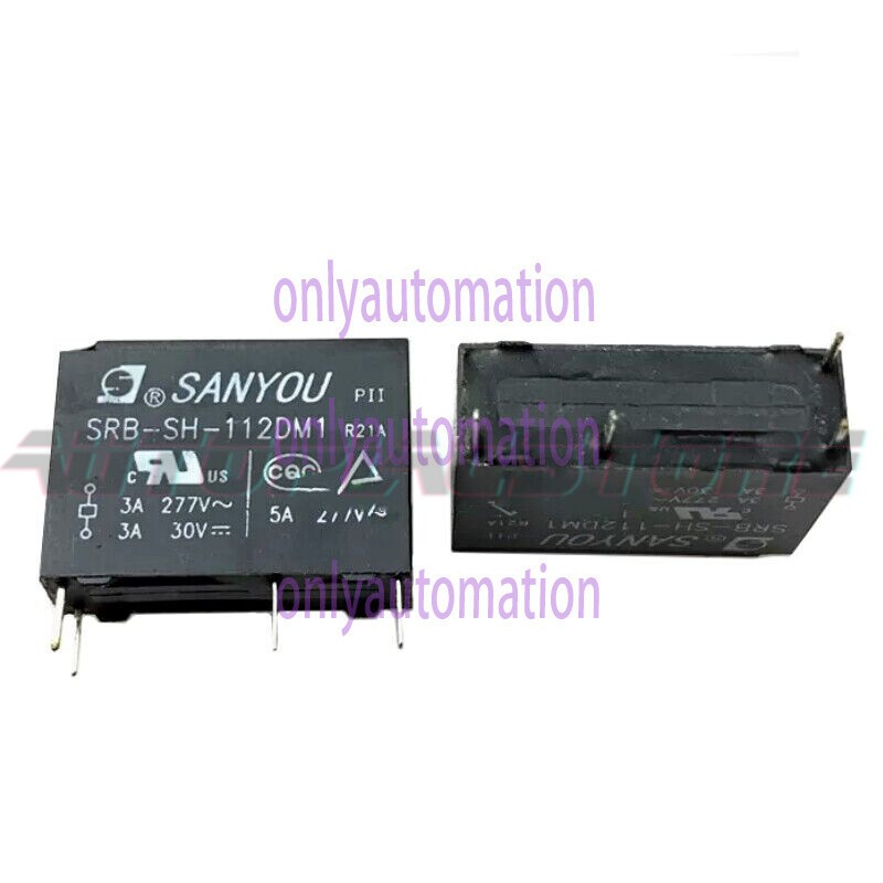 10PCS SANYOU SRB-SH-112DM1 12VDC Power Relay 3A/5A 277VAC 4Pins~