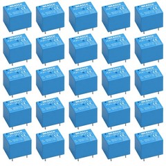 25 PCS PCB Power Relay JQC3FT73 DC 3V Coil 7A 240VAC SPDT 5 Pin Connector