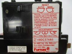 FURNAS 48DC37AA6 600VAC NSNP