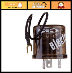 12V Heavy Duty 3-Pin Electronic Flasher Relay for LED/Incandescent Bulbs – 1 Pac