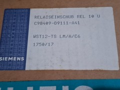 Siemens Relay Module C98409 – D9111 – A41