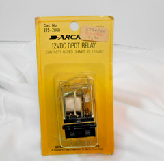 Archer 12VDC DPDT RELAY 3 AMPS AT 125VAC Cat. No. 275-206B NEW OLD STOCK