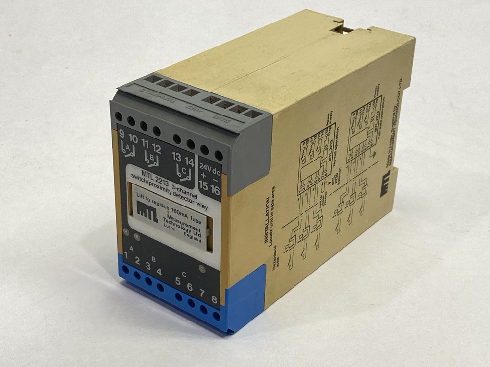 Measurement Technology MTL 2213 Proximity Detector Relay 24VDC