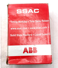 SSAC LLC14B60AX 0608LF Liquid Level Control Relay 120VAC 60 Sec