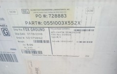 Schweizer SEL551 551#1316548 0551003X552X Overcurrent/Reclosing Relay Unopened