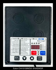 Eaton C4410109NOUI Motor Insight Overload Monitoring Relay – 1–9 A, 120vAC